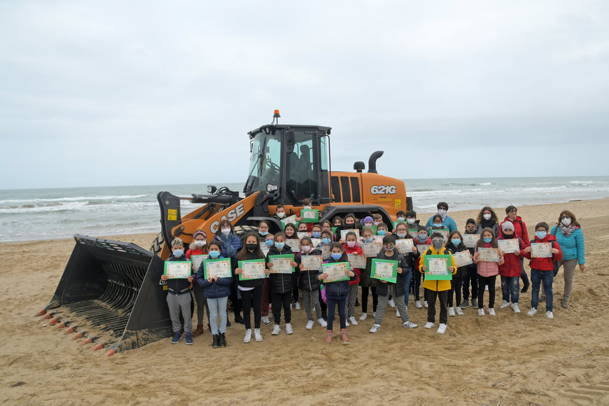 CASE COMPLETES ENVIRONMENTAL BEACH CARE CLEAN-UP PROJECT 